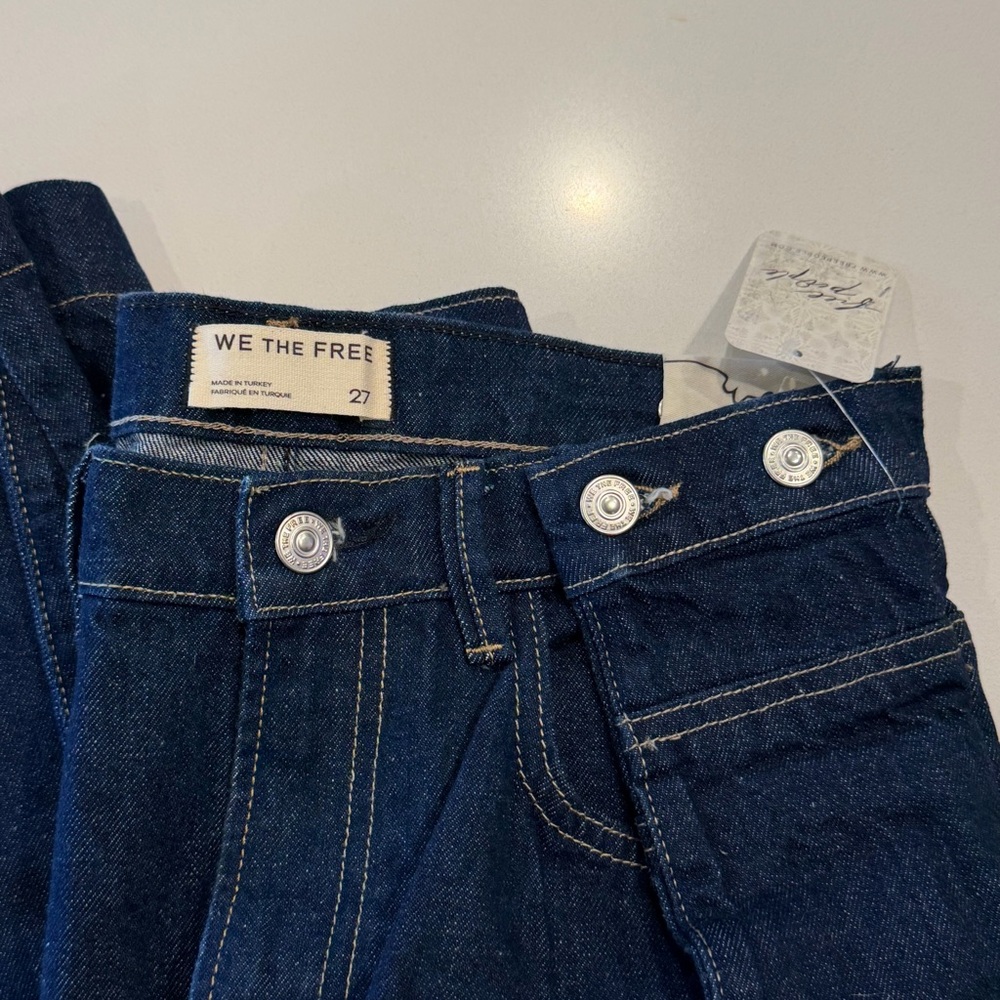 We The Free High Street Trouser Jeans Size 27 - Picture 10 of 10